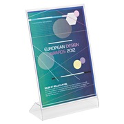 Présentoir de table Taymar incliné A4 transparent