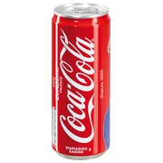 Doos 24 blikjes Coca Cola 33 cl